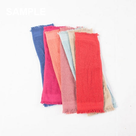 Fringe Towel 30x50cm Assorted Colour