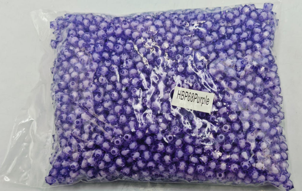 Beads Purple Large Pack