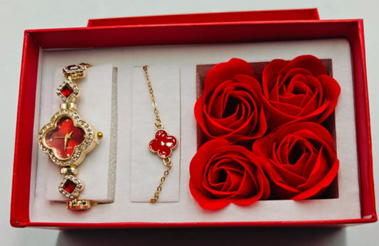 Rose Ladies Jewellery Set