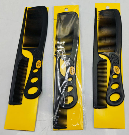 Comb Set Black 2pc