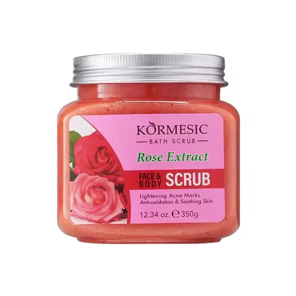 Kormesic Face & Body Scrub Rose Extract 350g