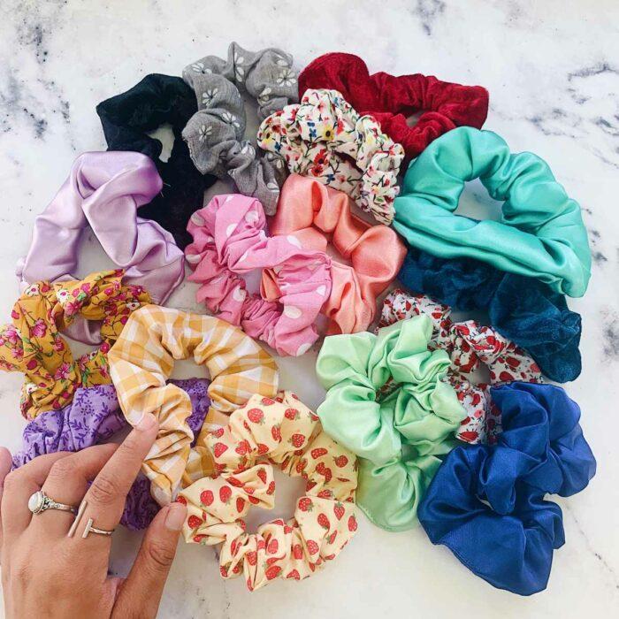 3x Assorted Scrunchie Bundle