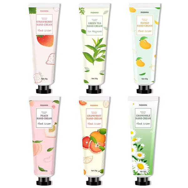 Puqianna Hand Cream Gift Set, Travel Size Pack Of 3pcs (30g each)