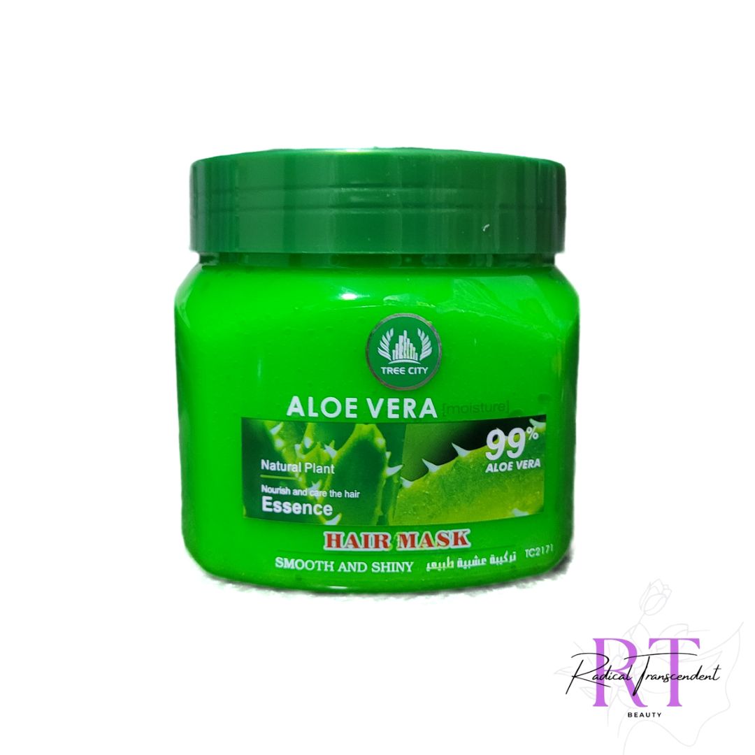 Tree City Aloe Vera Smooth & Shiny Hair Mask 500g