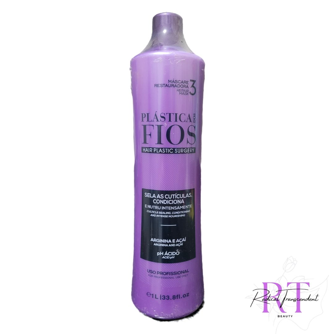 Plastica Fios Hair Plastic Surgery Conditioning and Intense Nourishing 1L