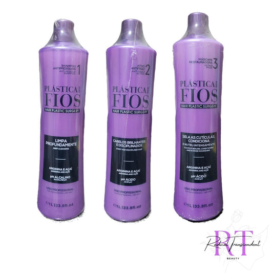 Plastica Fios Hair Plastic Surgery Combo 1L