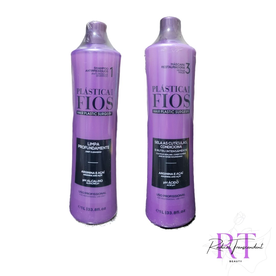 Plastica Fios Hair Plastic Surgery Deep Cleansing & Conditioning 1L