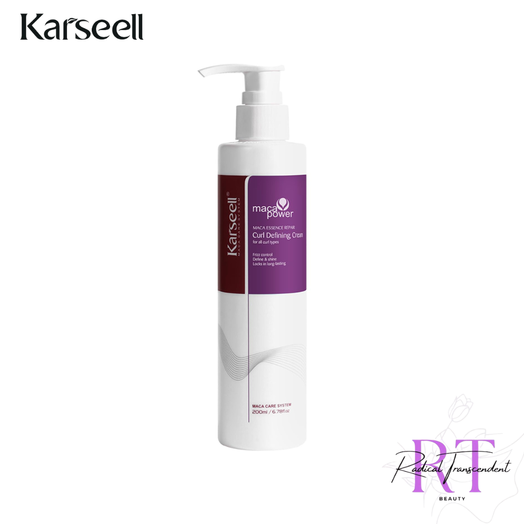 NEW Karseell Maca Essence repair Curl Defining Cream 200ml