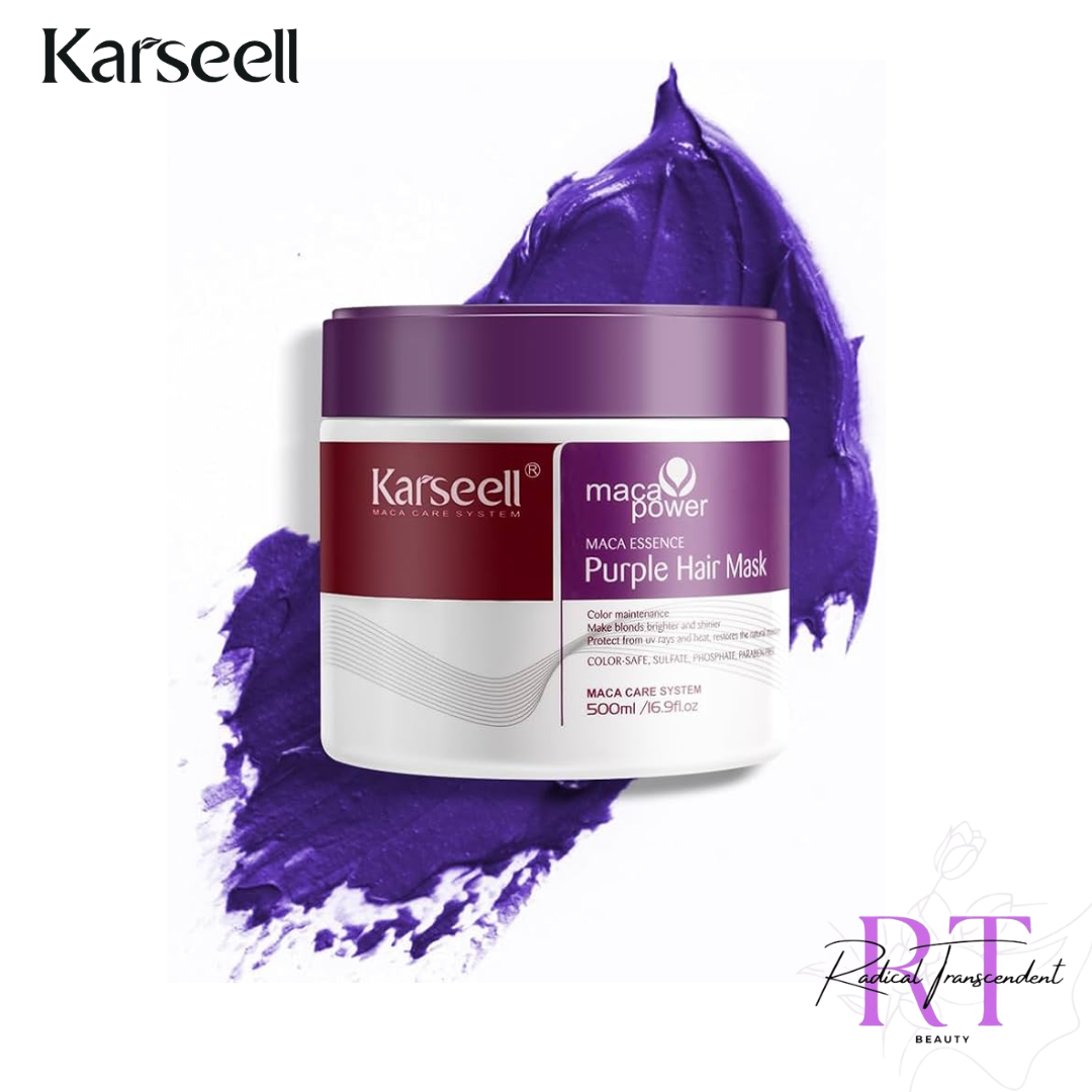 NEW Karseell Purple Hair Mask 500ml