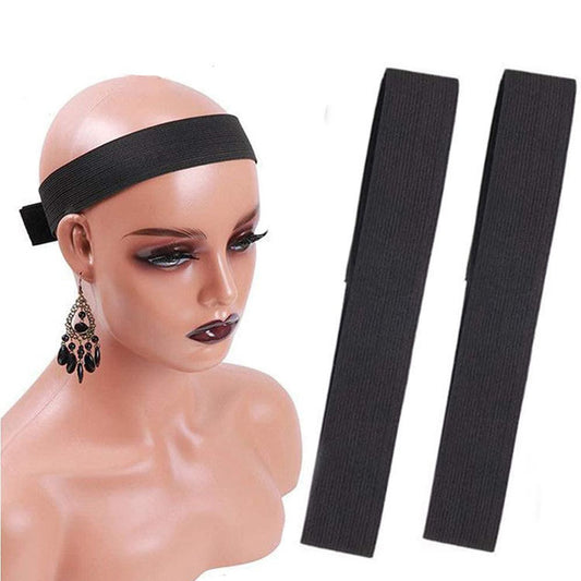 Black Adjustable Wig Hair Band