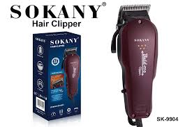 Sokany Wireless Hair Clipper Maroon